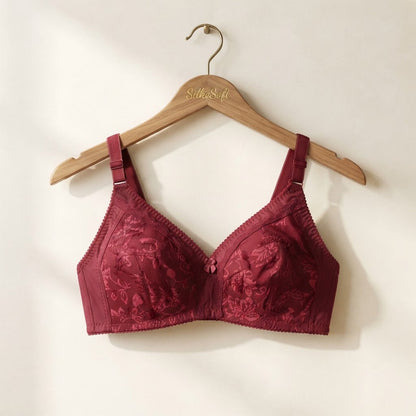 SilkeSoft Crimson Bloom™ Wireless Bra
