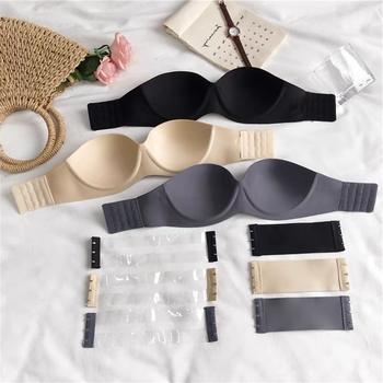 Invisible Strapless Solid Bra