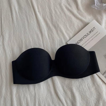 Invisible Strapless Solid Bra