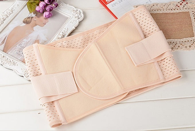 SilkeSoft Adjustable Postpartum Belly Support Belt – Breathable Slimming Waist Shaper 6802