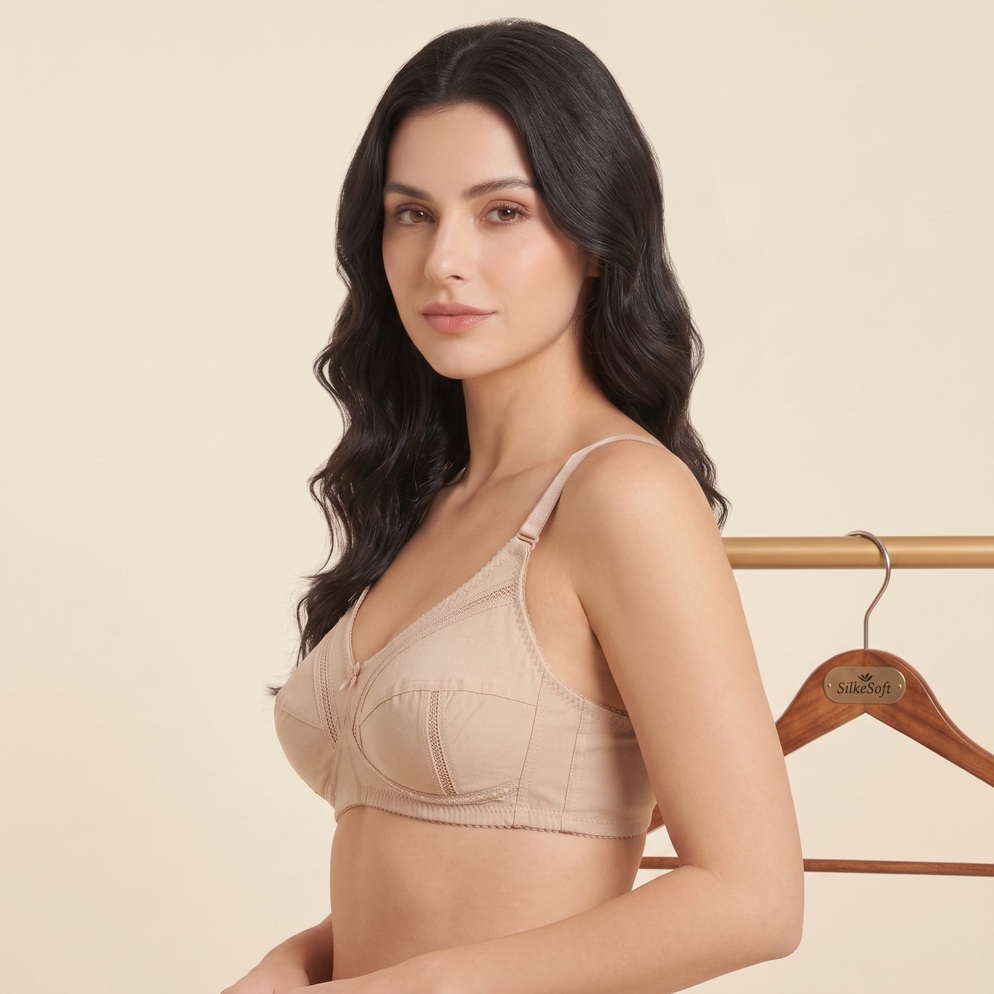 SilkeSoft Ivory Grace™ Everyday Comfort Bra