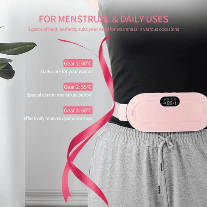 Electric Period Cramp Massager—Menstrual Cramp Relief Belt