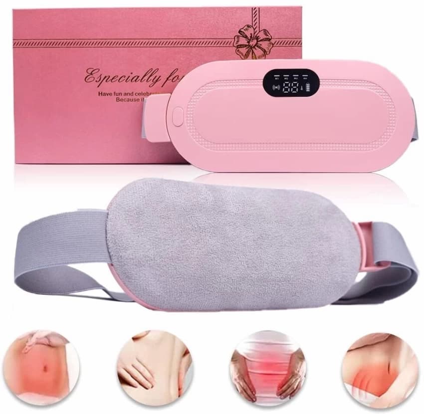 Electric Period Cramp Massager—Menstrual Cramp Relief Belt