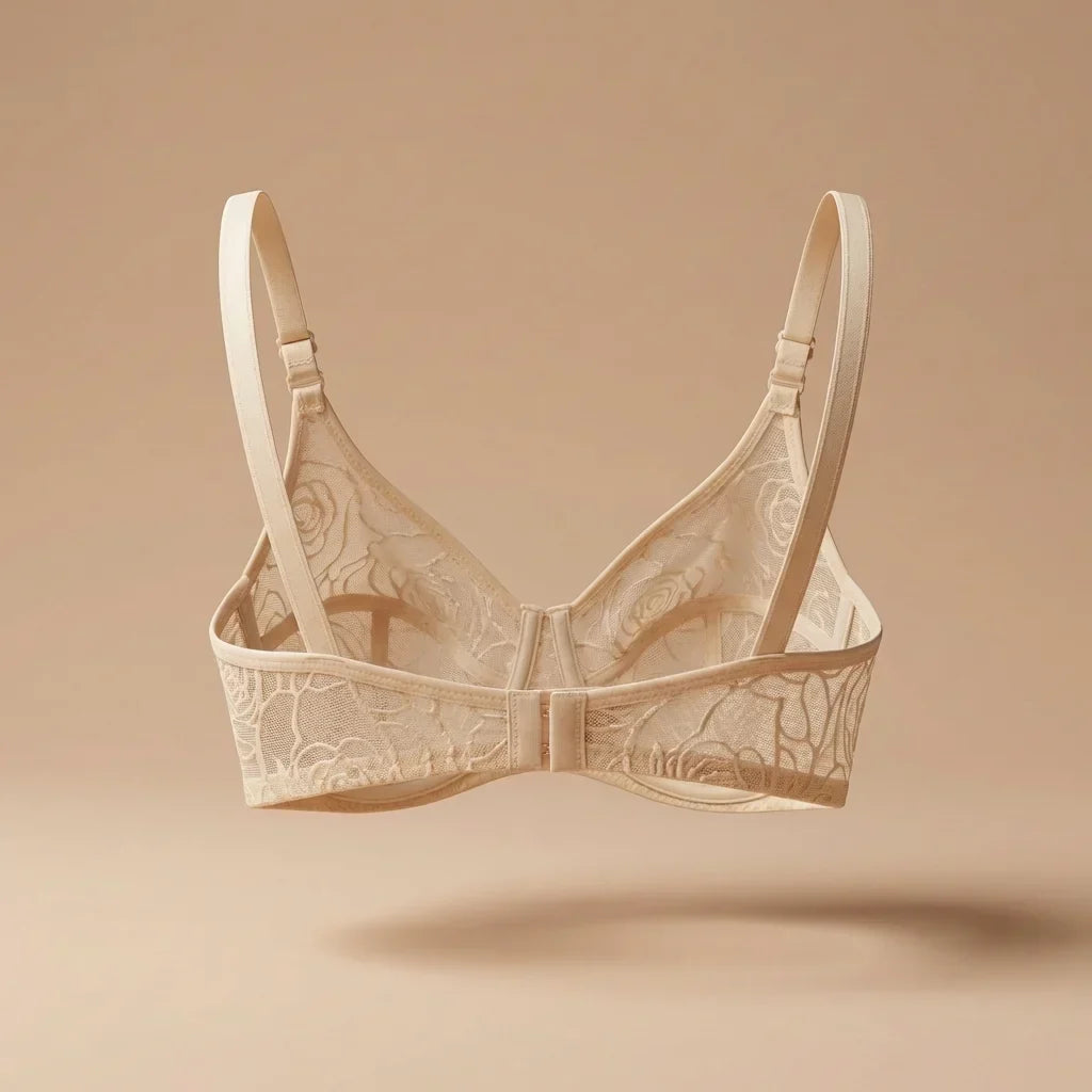 Soft Floral Lace Bra