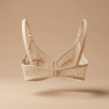 Soft Floral Lace Bra