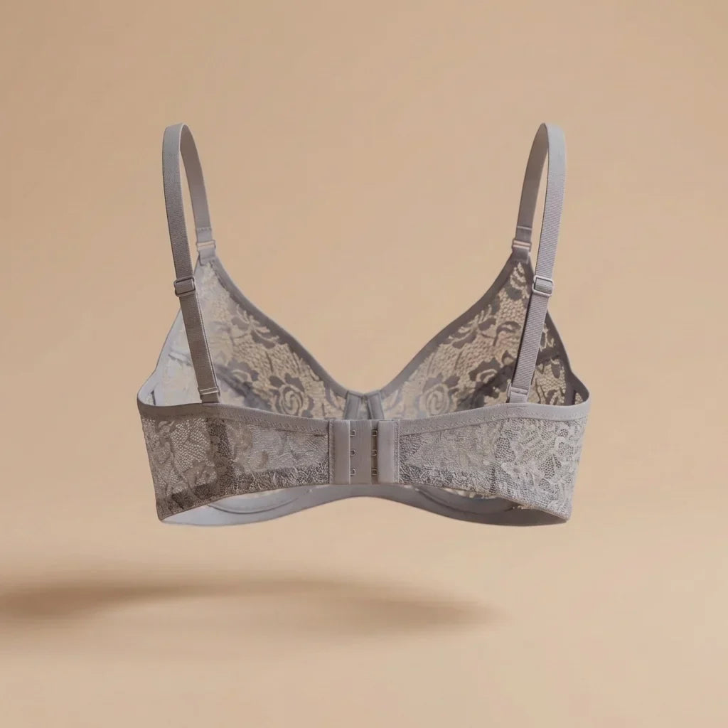 Soft Floral Lace Bra