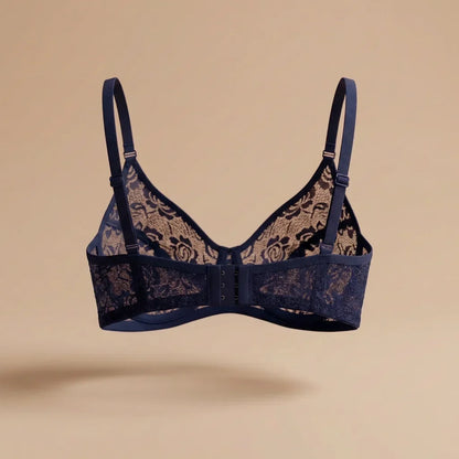 Soft Floral Lace Bra