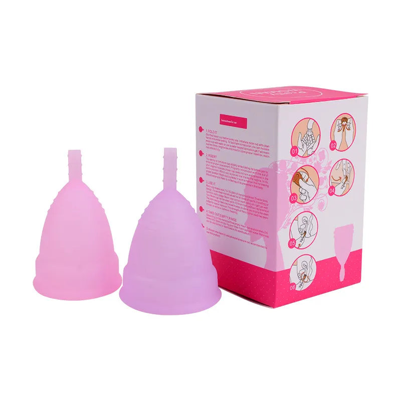 Silicone Feminine Hygiene Washable Reusable Menstrual Cup