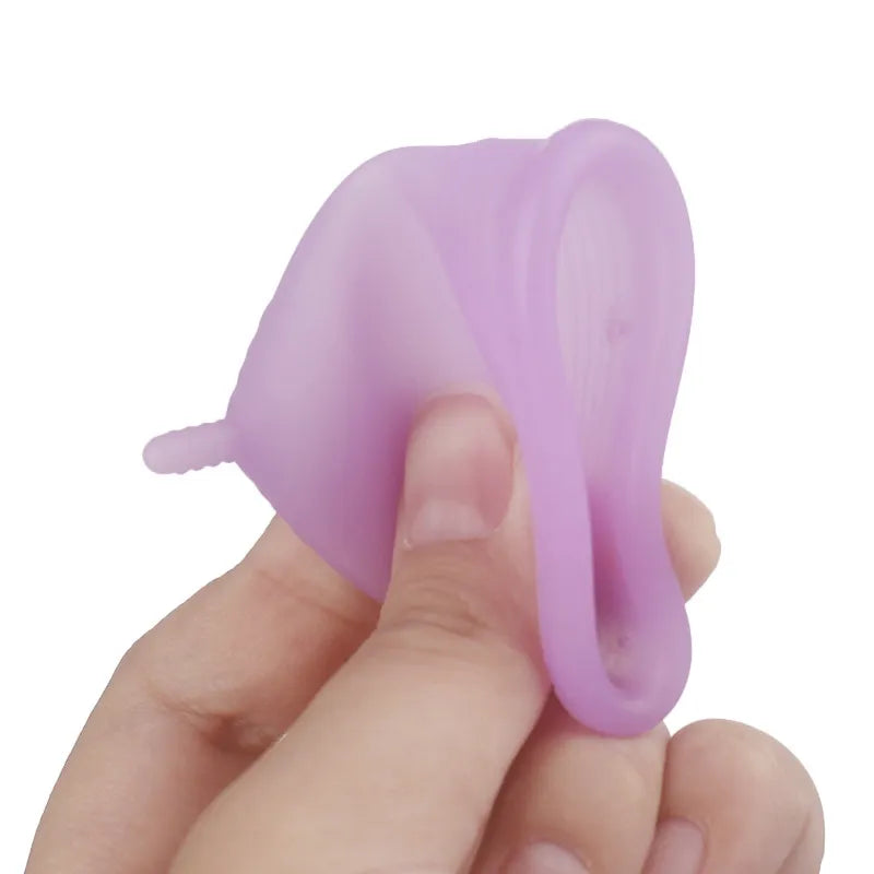 Silicone Feminine Hygiene Washable Reusable Menstrual Cup