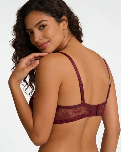 Soft Floral Lace Bra